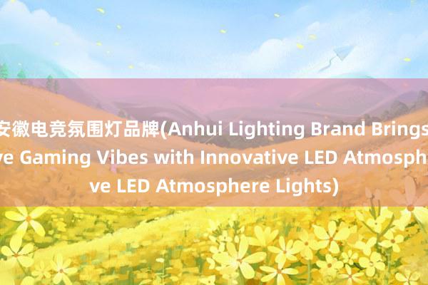安徽电竞氛围灯品牌(Anhui Lighting Brand Brings Competitive Gaming Vibes with Innovative LED Atmosphere Lights)