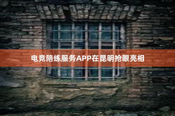 电竞陪练服务APP在昆明抢眼亮相